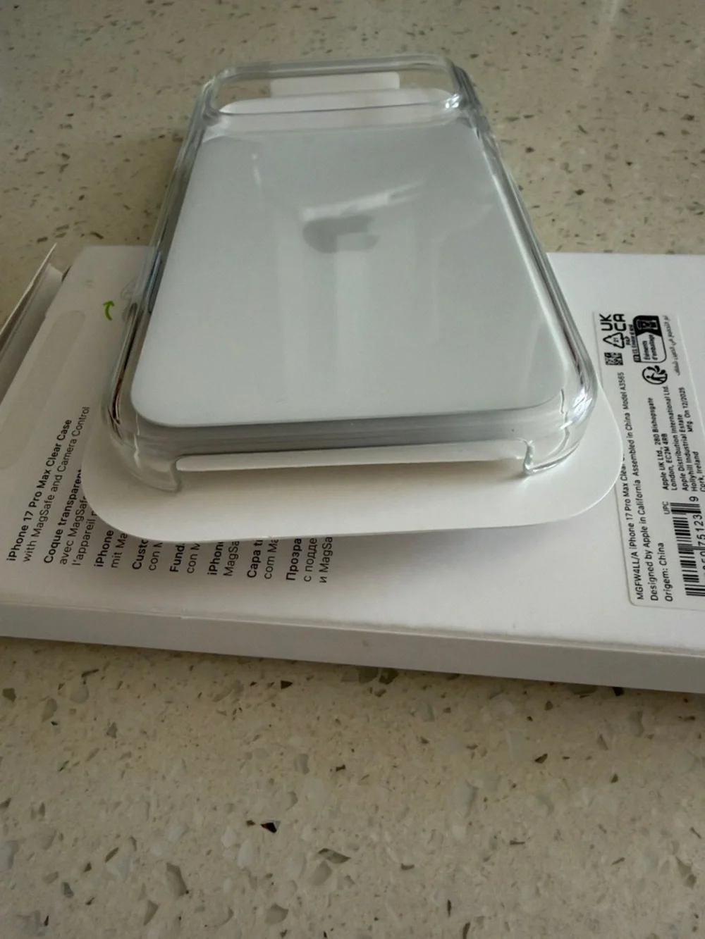 Apple iPhone 17 Pro Max Clear Protective Case - Transparent